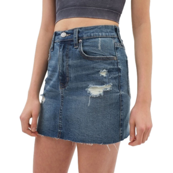 Aeropostale Dresses & Skirts - Aeropostale Women's Size 4 Blue Denim Mini Skirt​